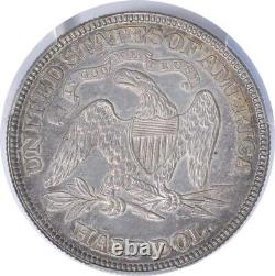 1880 Liberty Seated Silver Half Dollar MS61 PCGS