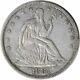1881 Liberty Seated Silver Half Dollar Ef Uncertified #224