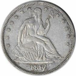 1881 Liberty Seated Silver Half Dollar EF Uncertified #224