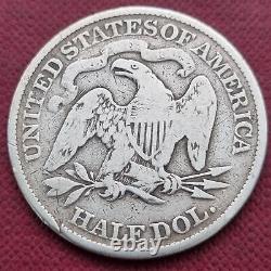 1881 Seated Liberty Half Dollar 50c Nice Grade VG #34179