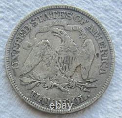 1881 Seated Liberty Half Dollar Very Rare Key Date Full Liberty Mintage 10,000