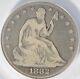 1882 Seated Liberty Half Dollar Ngc G6 Rare Date Low Mintage 4400 50c