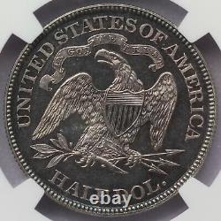 1884 50c Seated Liberty Half Dollar NGC PF 64 Cameo