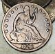 1891 Seated Liberty Half Dollar 50c Ungraded Good Key 90% Silver Us Coin Cc12924