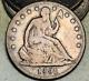 1891 Seated Liberty Half Dollar 50c Ungraded Key 90% Silver Us Coin Cc15094