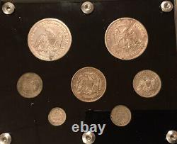 Seated Liberty Type Set Includes Carson City Half Dollar