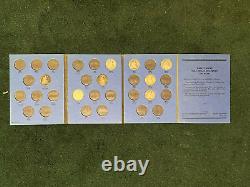 Set of 8 Liberty Seated Half Dollar Coin in Book 1851-1862 Whitman # 9036