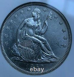 Ss Republic, U. S. Issue 1860 O Shipwreck Effect (b)au Liberty Seated Half Dollar