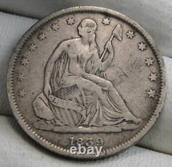 1839 Demi-dollar Seated Liberty