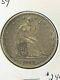 1839 Demi-liberté Assis Dollar, Draperie, High Grade Coin