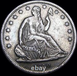 1840 Assis Liberty Half Dollar Type Coin Us Coin - Nice Détails - #d120
