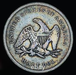 1840 Demi-dollar Seated Liberty 50C Non classé 90% Argent Pièce de monnaie US CC20777