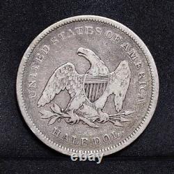 1840 Liberté Assise Demi-dollar Vf (#32658)
