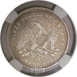 1840 O 50c Seated Liberty Argent Demi-dollar Ngc Vf35 Pièce Très Fine En Circulation