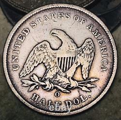 1840 O Seated Liberty Half Dollar 50c Ungraded Choice 90% Argent Us Coin Cc17518