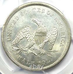 1840 Seated Liberty Half Dollar 50c Pcgs Uncirculated Details (ms Unc) Rare