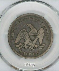 1840-o 50c Seated Liberty Demi-dollar Pcgs Vg 10 Witter Coin