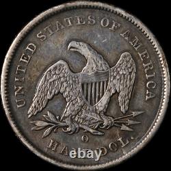 1840-o Assis Demi-dollar Vf / Xf Détails Appel Oeil Décent