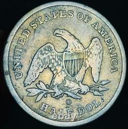 1841 O Demi-dollar à la Liberté assise 50C non classé 90% Argent Pièce de monnaie des États-Unis CC20178