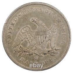 1841-o 50c Pcgs Vf35 Nice Midgrade Exemple Liberté Assise Demi-dollar