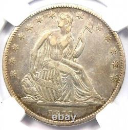 1841-o Seated Liberty Half Dollar 50c Pièce Certifiée Ngc Xf Détails (ef)