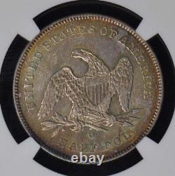 1841-o Seated Liberty Half Dollar No Devise 50c Ngc Ms62