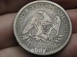 1842 P Seated Liberty Half Dollar- Philadelphie, Petite Date, Vg/fin Détails
