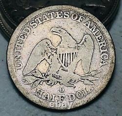 1843 O Seated Liberty Half Dollar 50c Ungraded Choice Good Silver Us Coin Cc6887