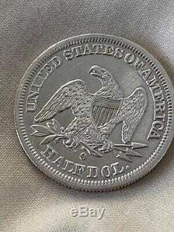 1844-o Assis Liberty Demi-dollar Haut De Gamme Coin Beautiful