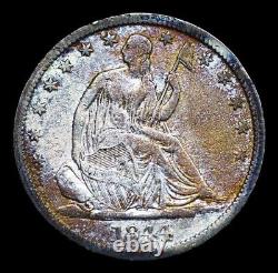 1844-o Liberté Assise Demi-dollar 50c