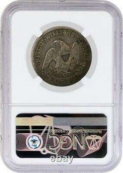 1846 O 50c Medium Date Sièged Liberty Half Dollar Argent Ngc Xf40 Pièce