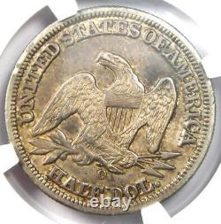 1846-o Seated Liberty Demi-dollar 50c Ngc Au Détails Rare Date Pièce
