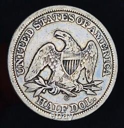 1847 O Demi-Dollar Liberty Assise 50C Non-Classé Choix 90% Argent Pièce des États-Unis CC17098