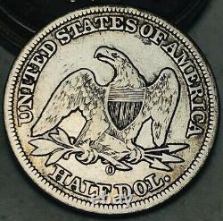 1849 O Seated Liberty Half Dollar 50c Non Classé Bonne Date Argent Us Pièce Cc7005