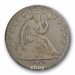 1852 O 50c Seated Liberty Demi-dollar Pcgs Vg 8 Très Bonne Date Clé Tough Coin