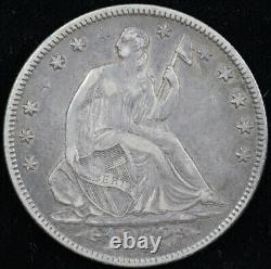 1853 50c Liberté Assise Demi-dollar