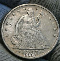 1853 Demi-dollar à l'effigie de la Liberté assise