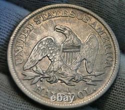 1853 Demi-dollar à l'effigie de la Liberté assise