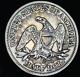 1853 Demi-dollar Assis Liberty 50c FlÈches Rays 90% Argent Us Coin Cc19846