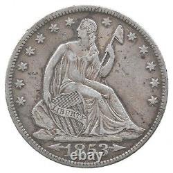 1853-O Demi-dollar à la Liberté assise avec flèches 8920