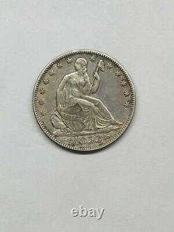 1853 Saisie Liberty Half Dollar Données Au Détails Rays Et Flèches