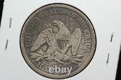 1853 Seated Liberty Half Dollar Arrows & Rayons Xf 284l