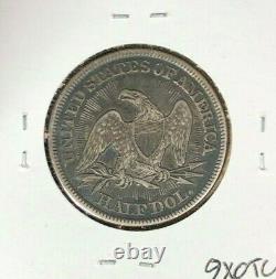 1853 Seated Liberty Silver Half Dollar Xf Arrows&rays