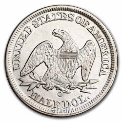 1854-O Demi-dollar Liberty Seated en état presque non circulé