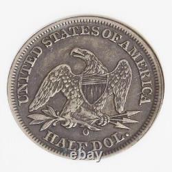 1854-O Demi-dollar assis de Liberté NGC XF45 (#48114-L)