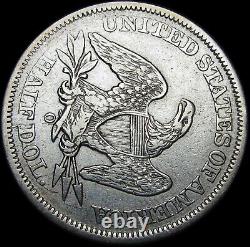 1854-o Seated Liberty Demi-dollar Argent - Magnifique Type Us Pièce #r283