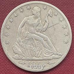 1855 O Demi-dollar à l'effigie de la Liberté assise, meilleure qualité XF + Détails #53287