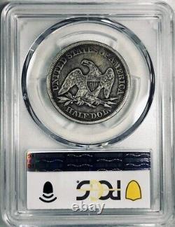 1856 Demi-dollar à l'effigie de la Liberté assise PCGS VF30 Beaux détails originaux (h34)