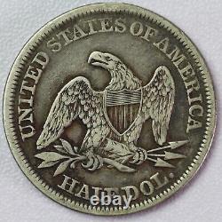 1856 Seated Liberty Half Dollar Xf