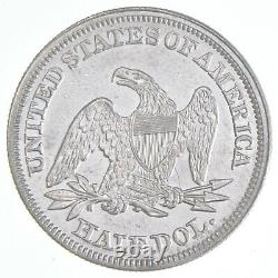 1858 Seated Liberty Demi-dollar 1520